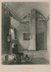 Kamer in de Coach and Horses, Bartholomew Road, Londen