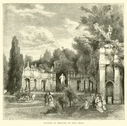 Rotunda van Hercules op Isola Bella
