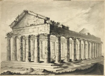 Verwoeste Griekse Tempel