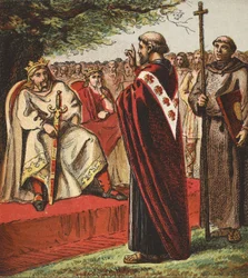 Sint-Augustinus en de Saksen