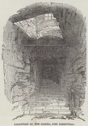 Sallyport van Windsor Castle, net ontdekt