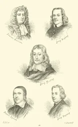 Samuel Butler, John Bunyan, John Milton, Jeremy Taylor, John Dryden