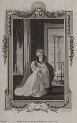 Scène uit Clarissa, door Samuel Richardson