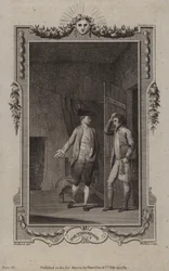 Scène uit Het leven en de avonturen van Joe Thompson, door Edward Kimber