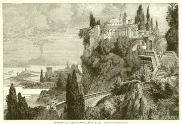 Landschap bij Kaap Misenum, nabij Baiae