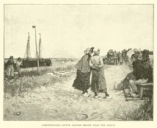 Scheveningen, Nederlandse badplaats bij Den Haag