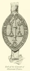 Zegel van het Klooster van Observante Broeders