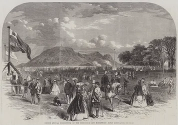 Tweede jaarlijkse competitie van de Edinburgh en Midlothian Rifle Association