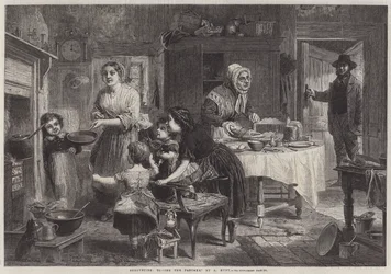 Vastenavond, het gooien van de pannenkoek