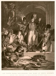 Sir David Baird ontdekt het lichaam van Tippoo Sultan