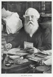 Sir Henry Layard (litho)