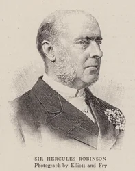 Sir Hercules Robinson (gravure)