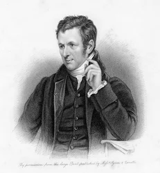 Sir Humphrey Davy, gegraveerd door Samuel Freeman