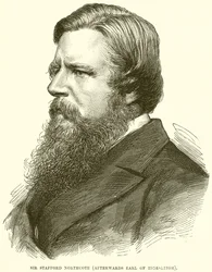 Sir Stafford Northcote (later Graaf van Iddesleigh)