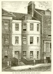 Huis van Sir Walter Scott, Castle Street