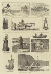 Schetsen in Noorwegen