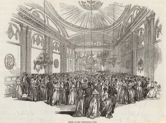 Soiree van de Whittington Club, Londen