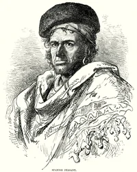Spaanse boer (gravure)