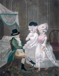 Sr. Timothy Thicketts eerste reel naar Londen, of de Schoonheden van Kings place, loten trekkend voor een --, 1781