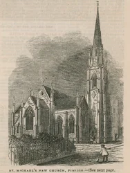 St. Michaels nieuwe Kerk in Pimlico