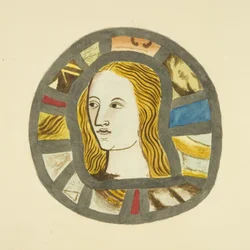 Glas-in-lood uit de kapel van Canynges