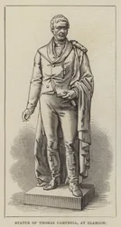 Standbeeld van Thomas Campbell, in Glasgow