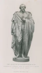 Standbeeld van de Graaf van Beaconsfield
