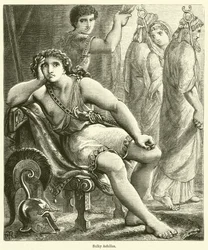 Sulky Achilles (gravure)