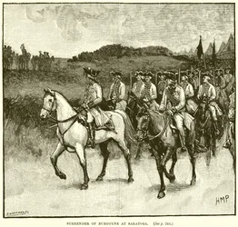 Overgave van Burgoyne in Saratoga