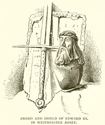 Zwaard en Schild van Eduard III in Westminster Abbey