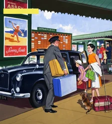 Taxichauffeur
