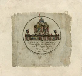 Tempel van Concord ter viering van de Vrede van 1814