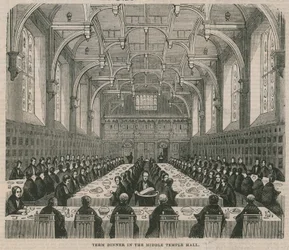Termijndiner in de Middle Temple Hall