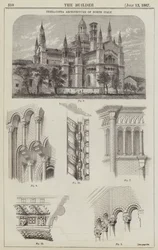 Terra-Cotta Architectuur van Noord-Italië (gravure)