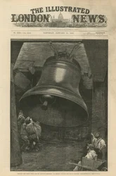 Testen van de grote klok voor St Paul