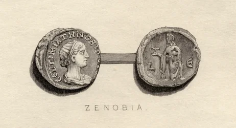 Tetradrachme uit de tijd van Zenobia