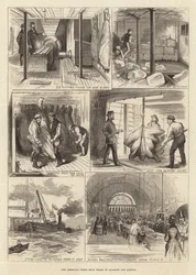 De Amerikaanse verse vleeshandel van Glasgow en Londen