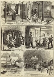 De Amerikaanse verse vleeshandel van Glasgow en Londen