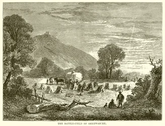 Het slagveld van Shrewsbury