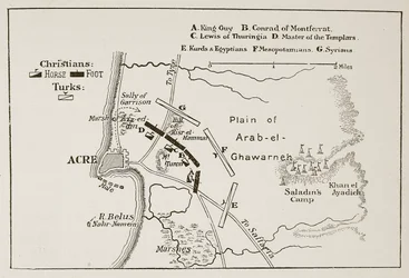 De Slag bij Acre, 4 oktober 1189