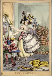 De bustle!!!, uitgegeven door Thos. McLean, Londen