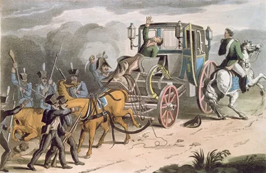 De Verovering van Bonapartes Koets bij Waterloo, 18 juni 1815