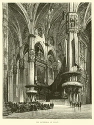 De kathedraal van Milaan