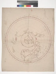 Het charter van Sir Humphrey Gilbert (pen & inkt op papier)