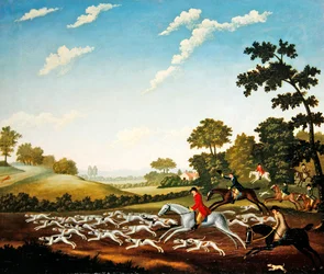 De jacht, ca. 1770
