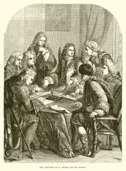 De Chevalier de St. George en zijn raad
