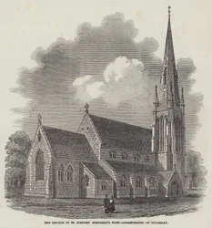 De kerk van St Stephen Shepherd