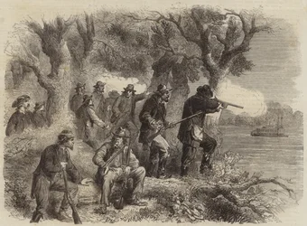 De burgeroorlog in Amerika