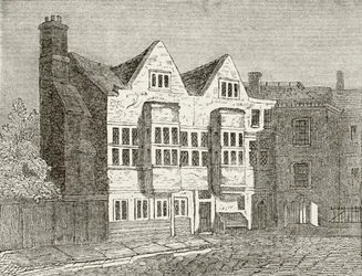 Het Hof van Star Chamber, Westminster, uit 