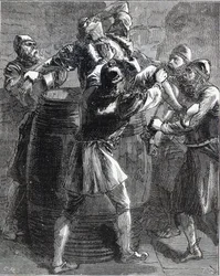 De dood van Clarence (gravure)
